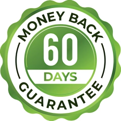 AlkaBurn 60-day money-back guarantee